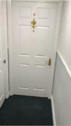 Fire door installation in Brighton HMO building