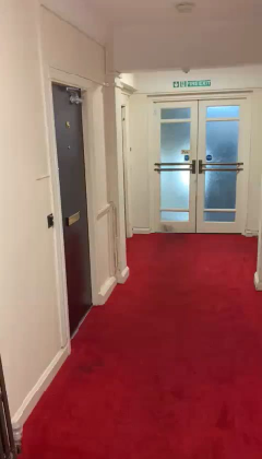Fire door installation in Hove HMO building