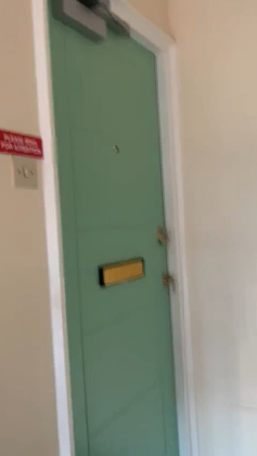 Fire door installation in Brighton HMO building