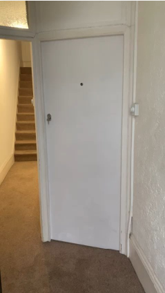 Fire door installation in Brighton HMO building